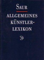 Saur Allgemeines Künstlerlexikon (AKL) Saur Allgemeines Künstlerlexikon (AKL)